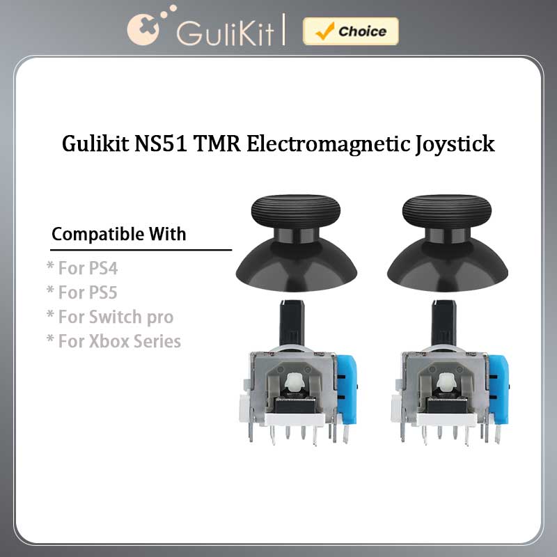 Gaming Console Tv - จอยสติ๊ก GuliKit NS51 TMR พร้อมฝาครอบจอยสติ๊ก อุปกรณ์เสริมสำหรับ