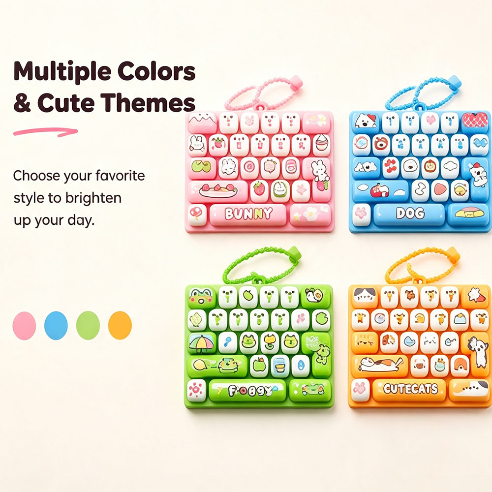 พวงกุญแจคีย์บอร์ดกลไกแบบกดปุ่ม - Gaming Console Buttons บทวิจารณ์และราคา