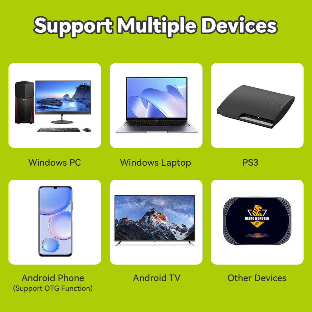 คอนโทรลเลอร์ไร้สาย 2.4G สำหรับ - Gaming Console For Phone บทวิจารณ์และราคา